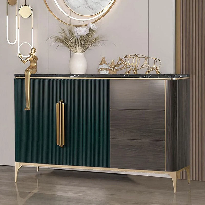 Modern & Contemporary Side Board Regelbaar Shelving Credenza Drawers and Cabinets 39l