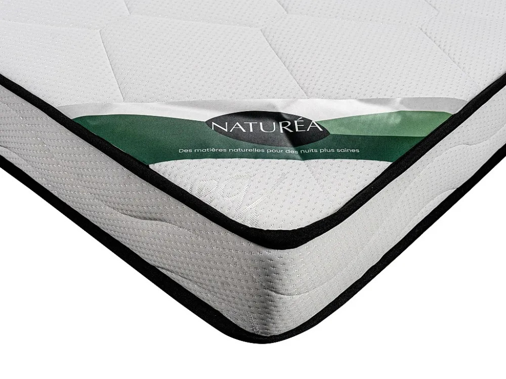 Set bedbodem met opbergruimte, matras van schuim met tijk van bamboe - 160 x 200 cm KANANI van DREAMEA