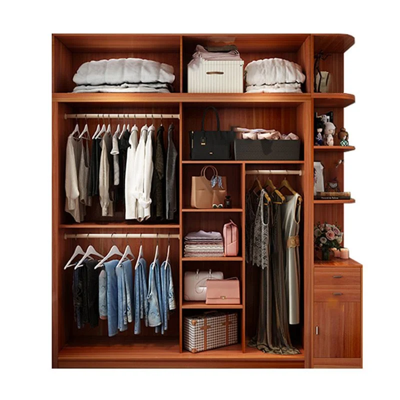 Taupe Engineered Wood Wardrobe Sliding Doors Modern Cabinet Bedroom 47l