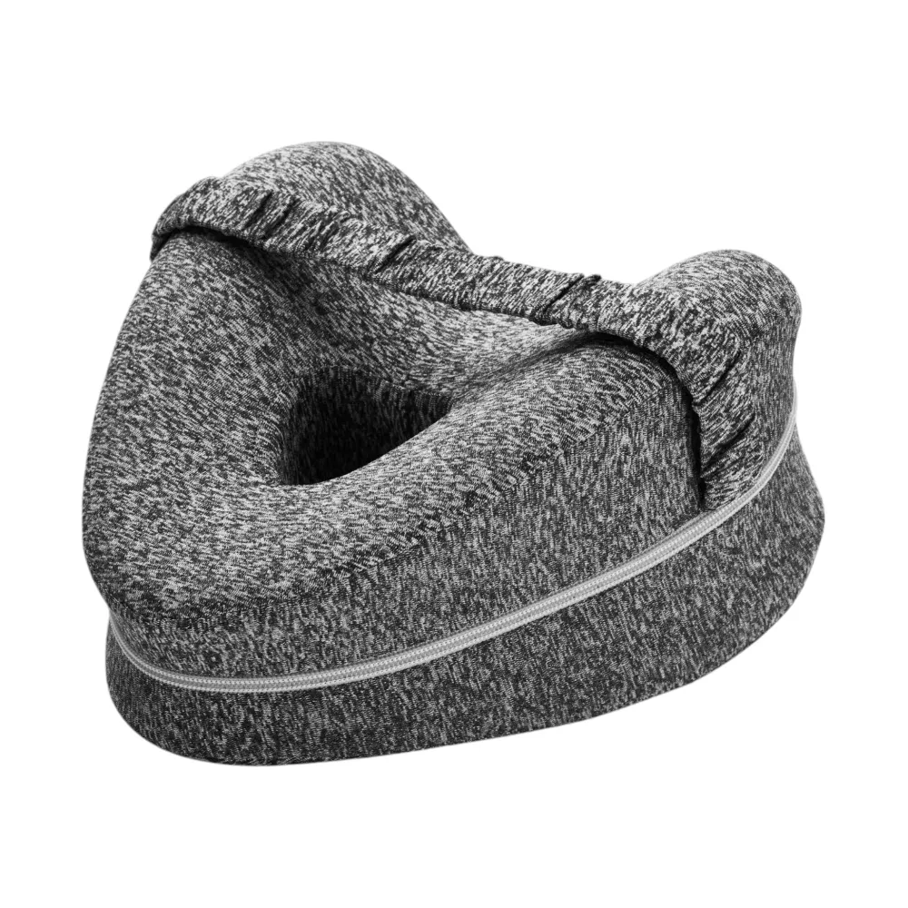 Kniekussen voor Bed - Grijs - Orthopedisch Kniekussen - Beenkussen - Zijslaapkussen - Zijslaap Kussen Voor Bed - Heupklachten