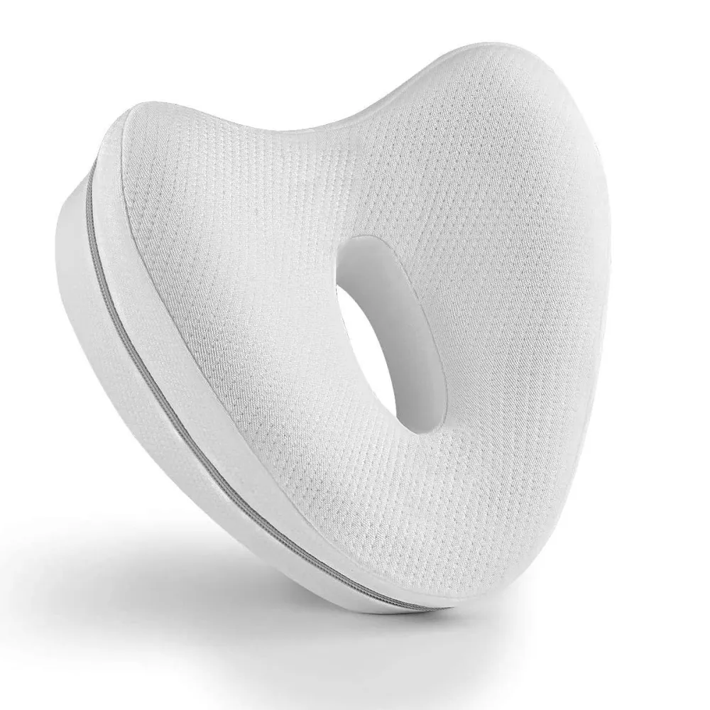 Kniekussen voor Bed - Wit - Orthopedisch Kniekussen - Beenkussen - Zijslaapkussen - Zijslaap Kussen Voor Bed - Heupklachten