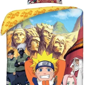 Naruto - Konoha Microvezel Beddengoed Set (140x200cm + 63x63cm)
