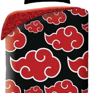 Naruto Shippuden - Akatsuki Microvezel Beddengoed Set (140x200cm + 63x63cm)