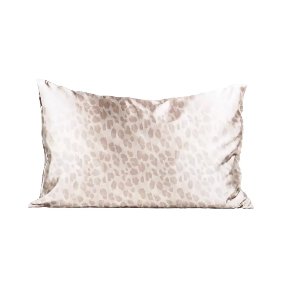 Satijnen kussensloop - Leopard