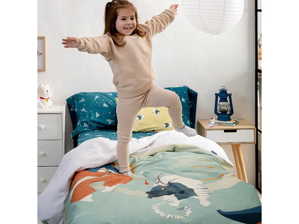 Dekbedovertrekset 2-delig 180x220 cm (Bed 105) warrior