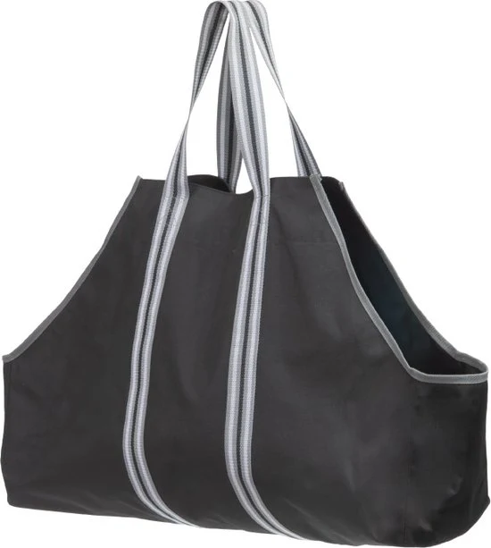 ShelterLogic® polyester brandhoutzak beuken | Zwart | 23 kg