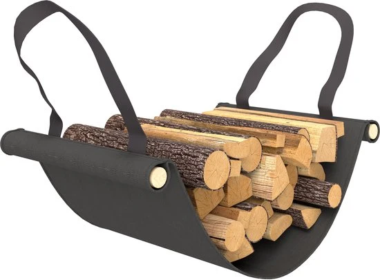 4goodz Houtopslag 120x36x99 cm - Opslagrek met Waterafstotende Hoes