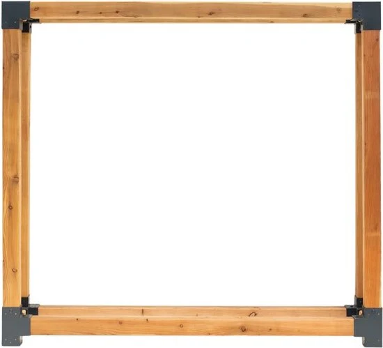 Westmann HaardHout Houtopslag Houtrek WMKR3030 - Brandhoutrek 198x40x180 cm