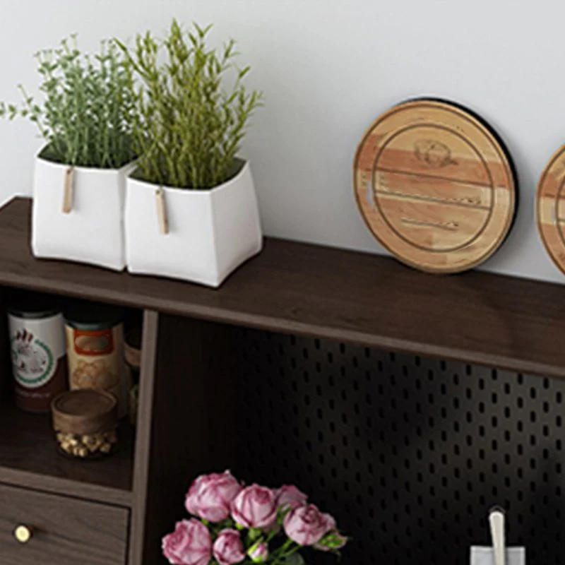 49.21"H Sideboard Contemporary Style Effen Wood Dining Server Kitchen Living Room 51l