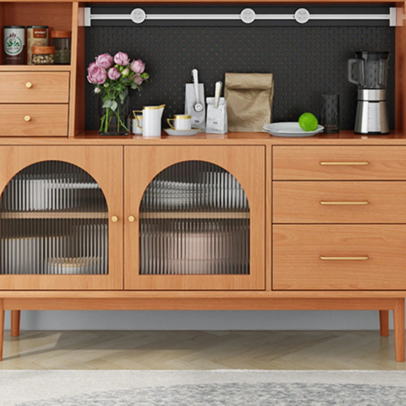 49.21"H Sideboard Contemporary Style Effen Wood Dining Server Kitchen Living Room 51l