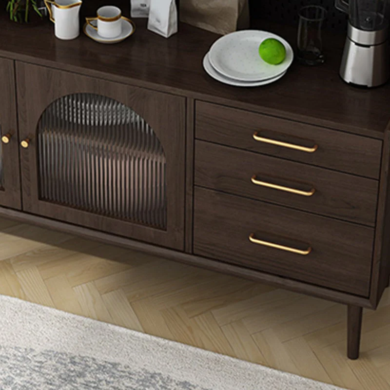 49.21"H Sideboard Contemporary Style Effen Wood Dining Server Kitchen Living Room 51l