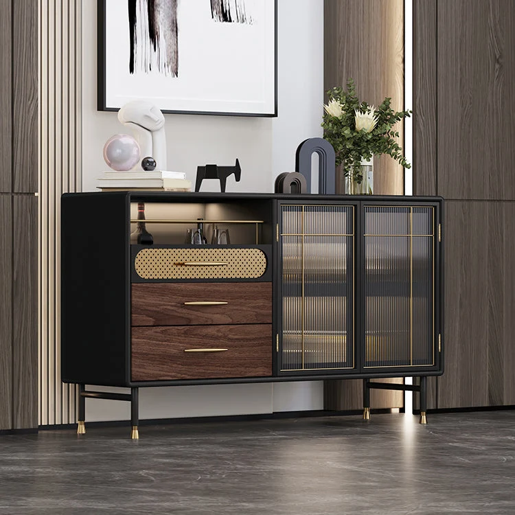 Actueel Buffet Table Engineered Wood Sideboard Table Lights Kitchen 31l