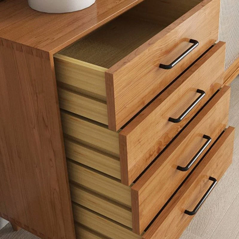 Actueel Sideboard Table Solid Wood Dining Buffet Drawers and Cabinets 47l