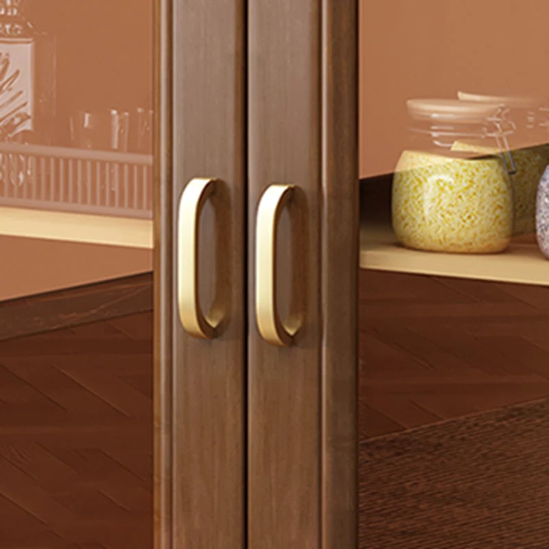 Actueel Style Buffet Table Solid Wood Side Board Cabinet and Drawers met Stoelen Set 39l