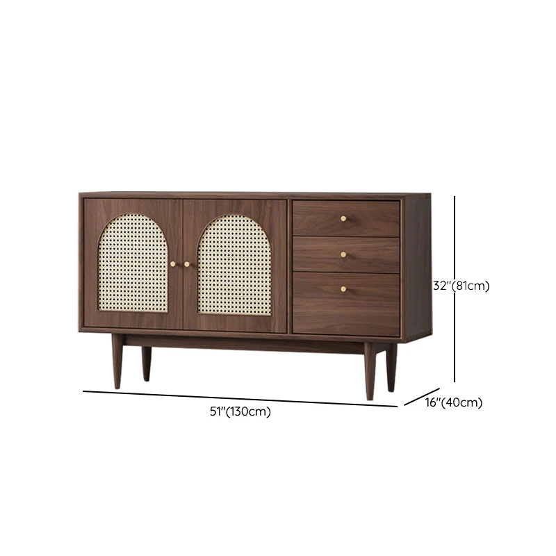 Actueel Style Dining Buffet Wood Sideboard Cabinets and Drawers 180 x 90 cm 47l