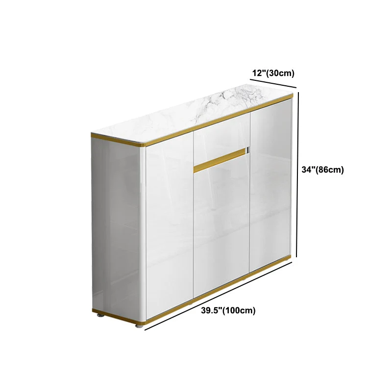 Artificial Wood Sideboard Hedendaags Buffet Server Cabinet Storage Living Room | Uitbreidbaar | Eettafel Https