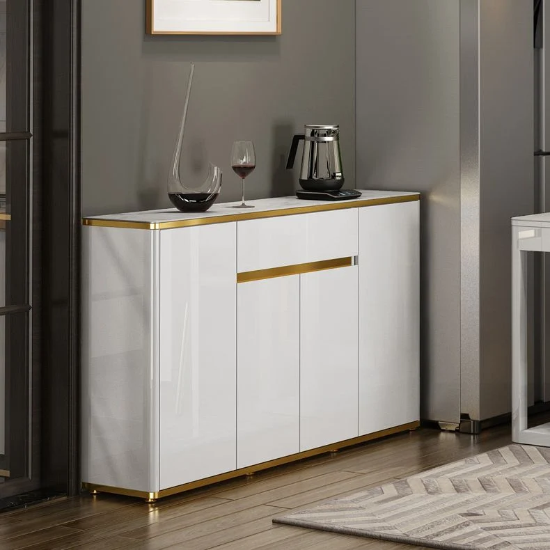 Artificial Wood Sideboard Hedendaags Buffet Server Cabinet Storage Living Room | Uitbreidbaar | Eettafel Https