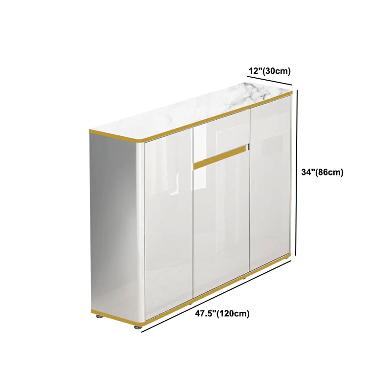 Artificial Wood Sideboard Hedendaags Buffet Server Cabinet Storage Living Room | Uitbreidbaar | Eettafel Https