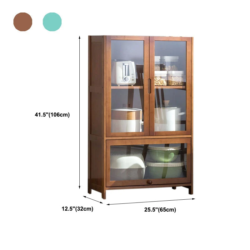 Bamboe Contemporary Sideboard Engineered Wood Sideboard Kitchen 25