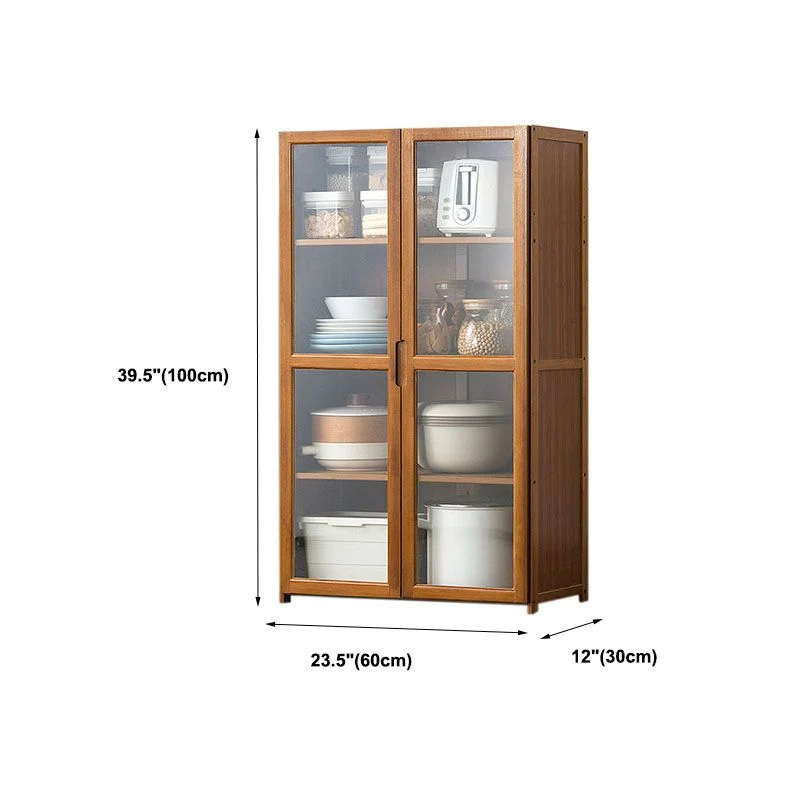 Bamboe Contemporary Sideboard Engineered Wood Sideboard Kitchen 25