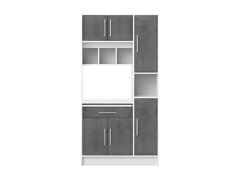 Buffetkast MADY - 5 deuren & 1 lade - Witte betonkleur | Snelle Levering