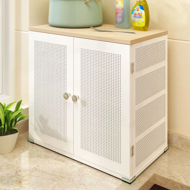 Contemporain Door Buffet Sideboard Kitchen Engineered Wood Buffet Stand 16l
