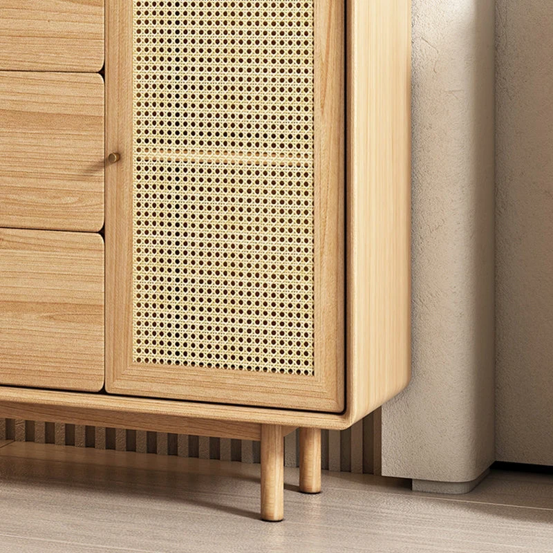 Contemporary Brown Sideboard Eenkleurig Wood Buffet Table 3 Drawers Https