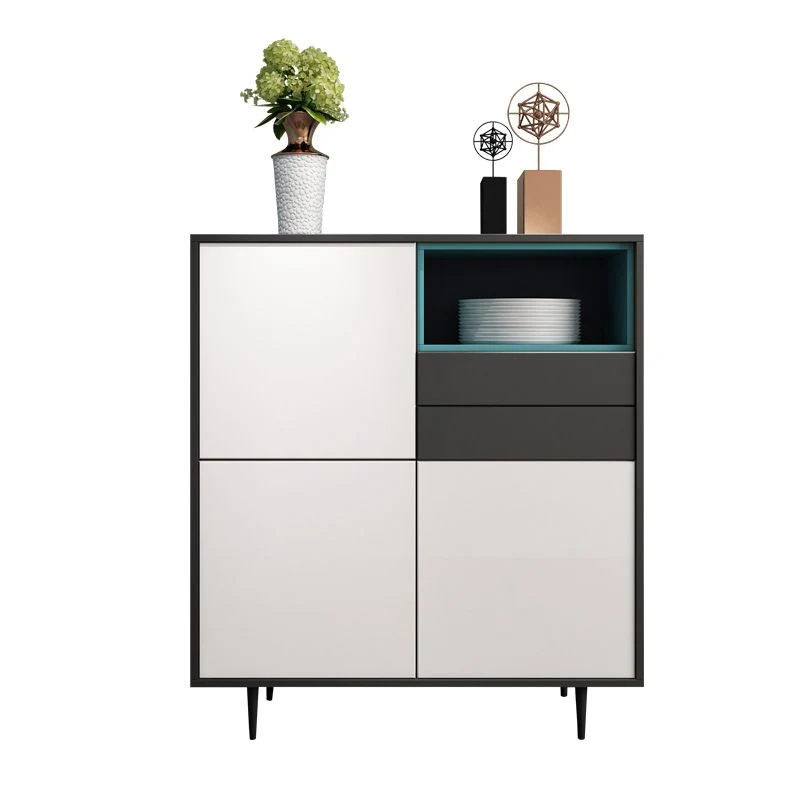 Contemporary Dining Buffet Wood Sideboard Drawers and Cabinets 180 x 90 cm 31l