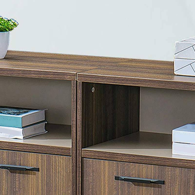 Contemporary Dining Buffet Wood Sideboard Table Walnoot hout Finish 31l