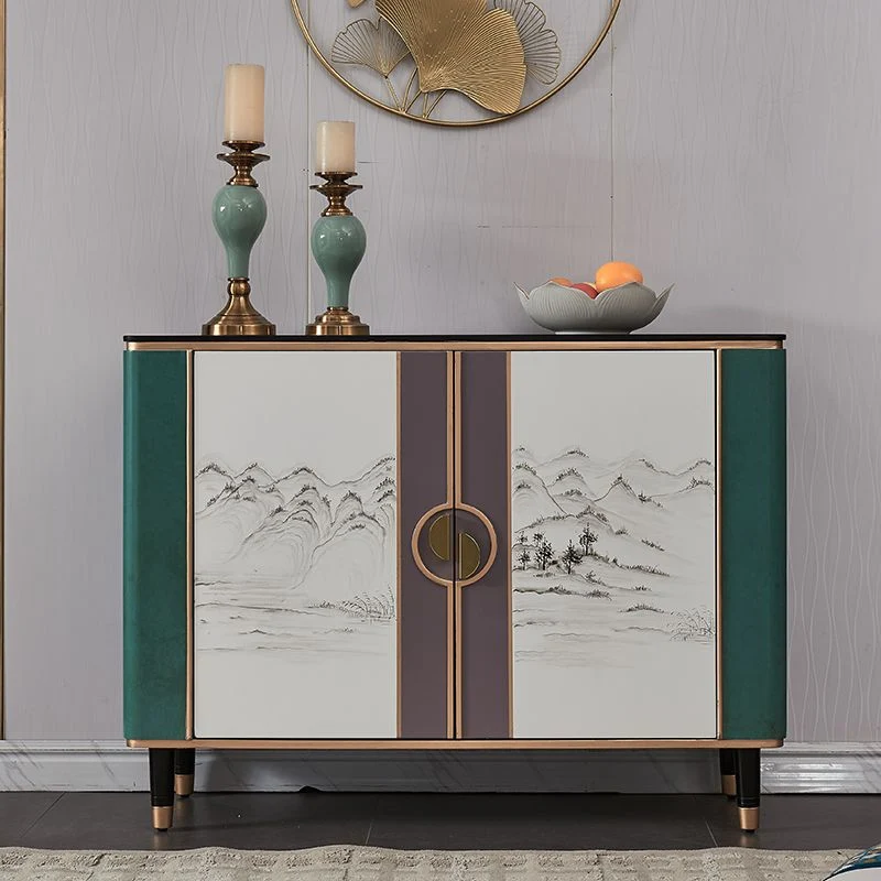 Contemporary & Eigentijds Style Wood Buffet Sideboard Cabinets 47l
