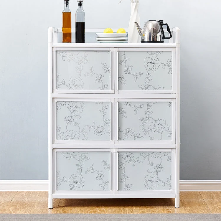 Contemporary Modern Glazen Doors Sideboard Dining Room Sideboard 20l