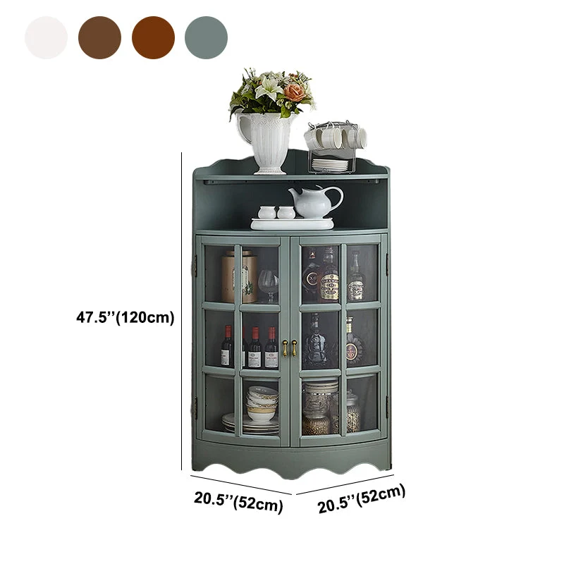 Contemporary Side Board Elastisch Wood Door Sideboard Dining Room 18l