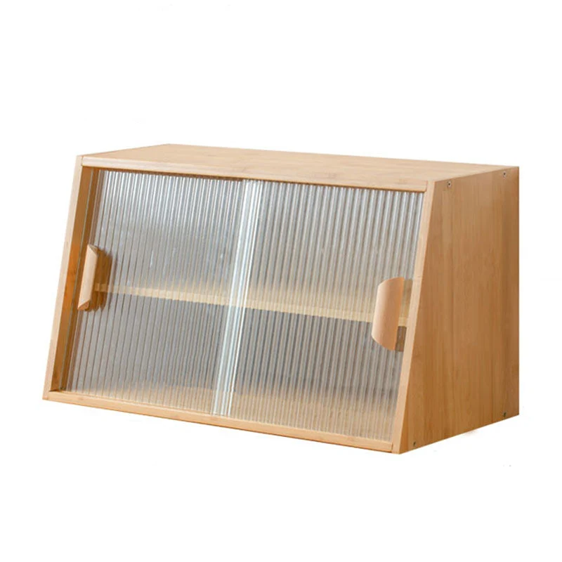 Contemporary Side Board Engineered Wood Sideboard Sliding Door Dining Room Eikenhout Natural