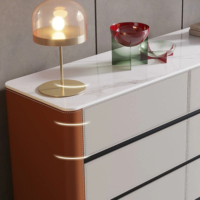 Contemporary Side Board Stone Storage Sideboard Buffet Drawers Dining Room | Snelle Levering 39l