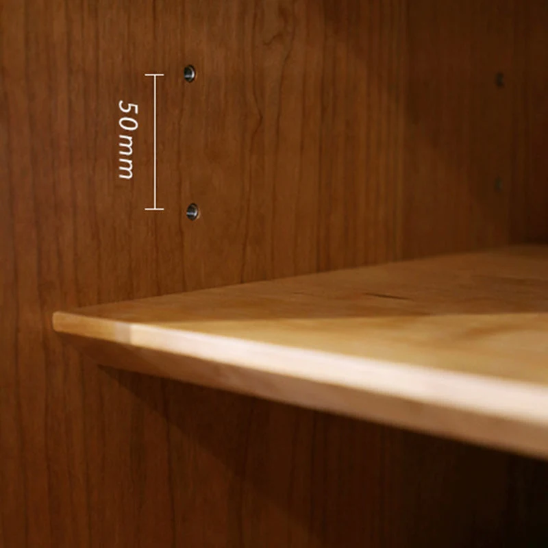 Contemporary Sideboard Cabinet Massief Wood Sideboard Table Drawers Dining Room Grijze Waslaag Cherry