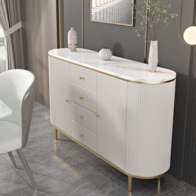 Contemporary Sideboard Cabinet Parelmoer Sideboard Table Drawers 47l