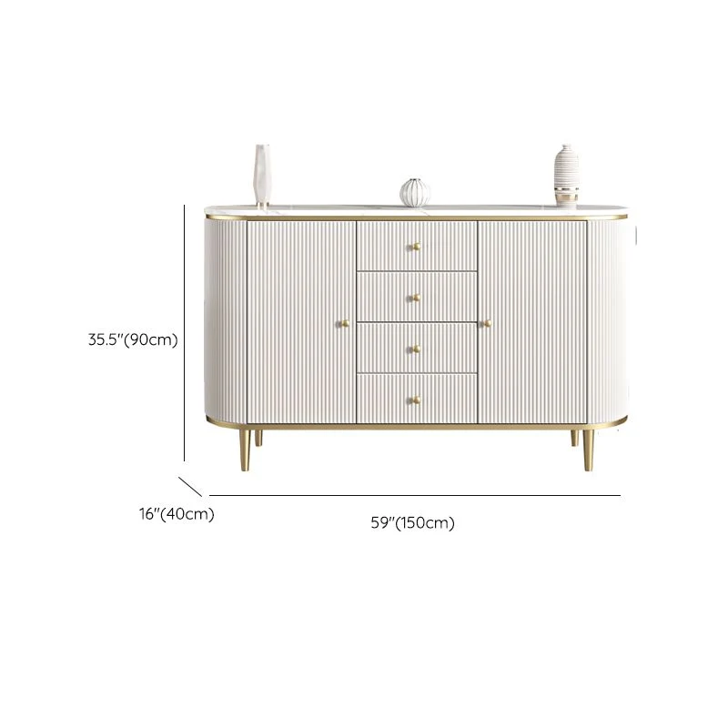 Contemporary Sideboard Cabinet Sneeuwwit Sideboard Table Drawers 47l