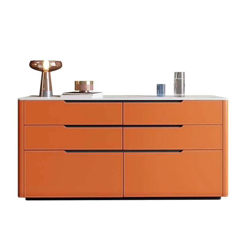 Contemporary Sideboard Cabinet Stone Sideboard Table Drawers Living Room voor Kleine Ruimtes 31l