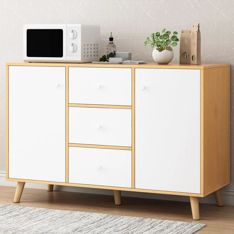 Contemporary Sideboard Engineered Wood Sideboard Drawers and Storage - Makkelijk Schoon Te Maken 31l