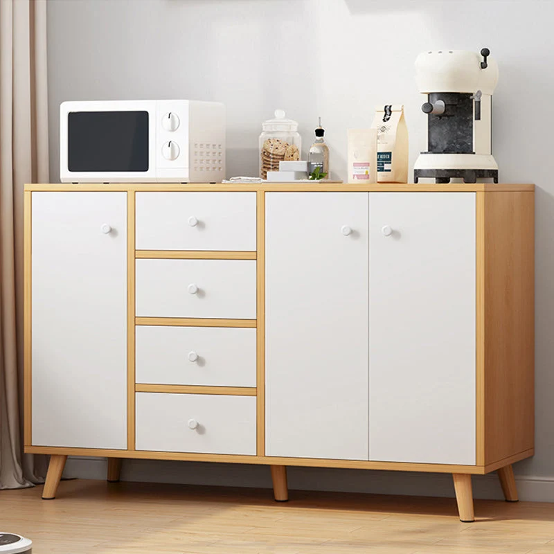Contemporary Sideboard Engineered Wood Sideboard Drawers and Storage - Makkelijk Schoon Te Maken 31l