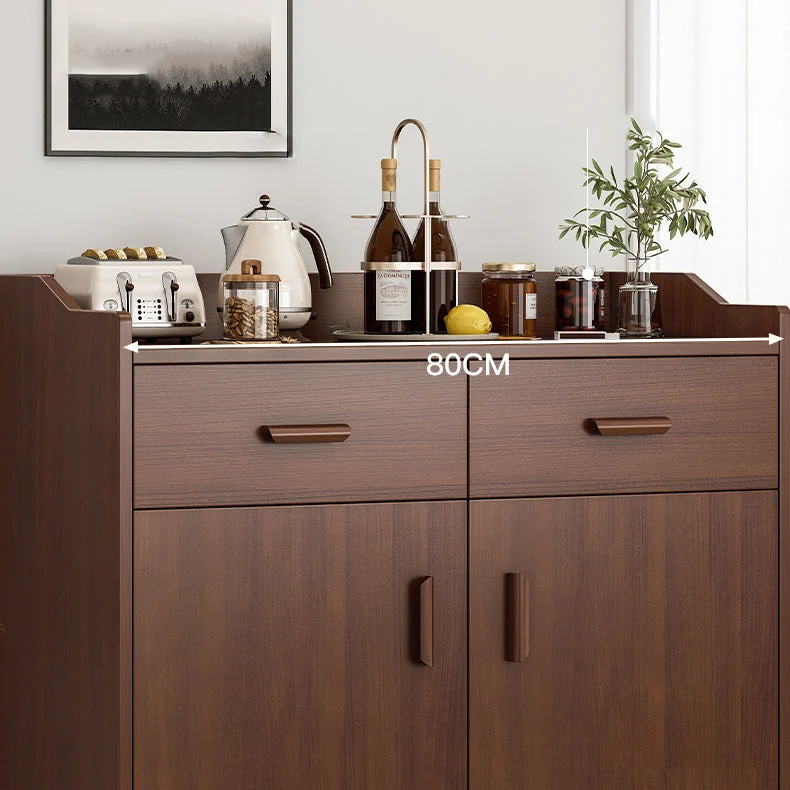 Contemporary Sideboard Engineered Wood Sideboard Table Storage voor 6 Personen 24l
