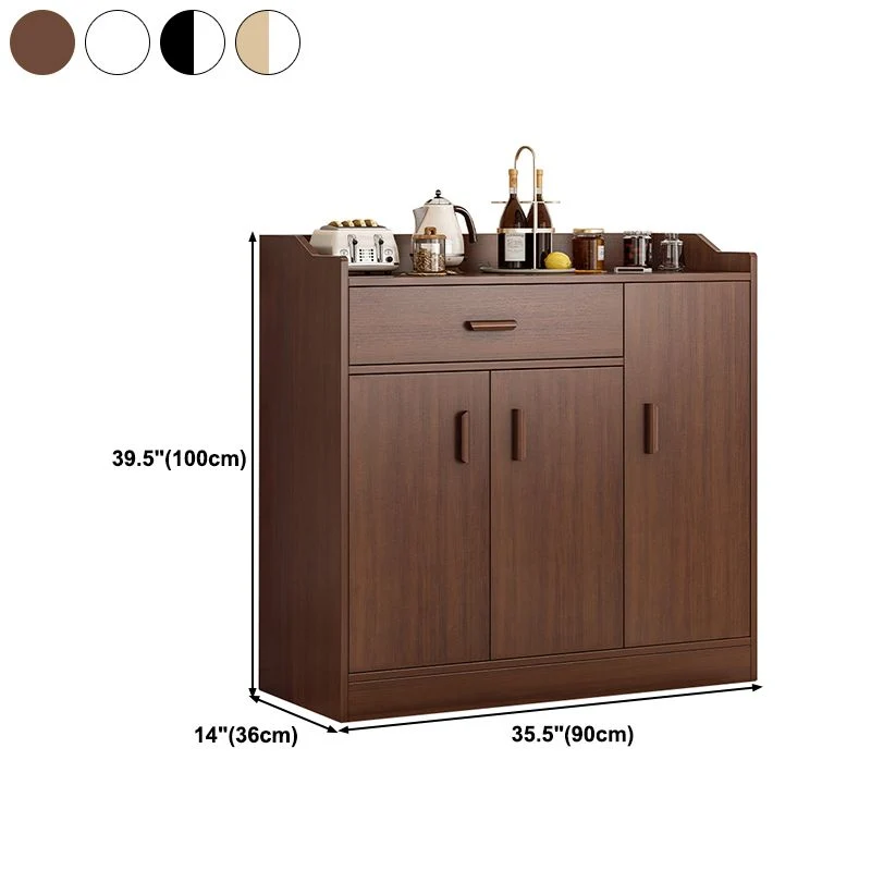 Contemporary Sideboard Engineered Wood Sideboard Table Storage voor 6 Personen 24l