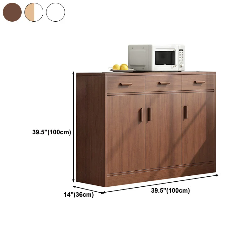 Contemporary Sideboard Engineered Wood Sideboard Table Storage voor 6 Personen 24l