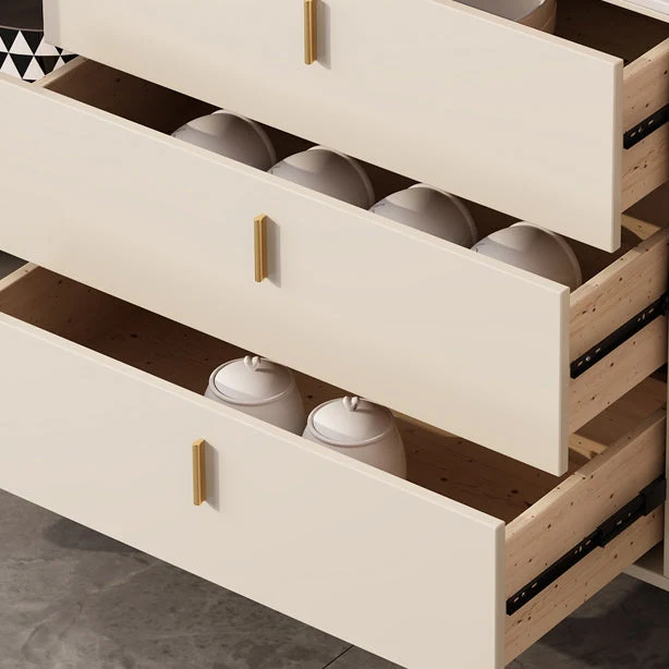 Contemporary Sideboard Stone Sideboard Cabinet Doors Kitchen Gemakkelijk Schoon te Maken 47l