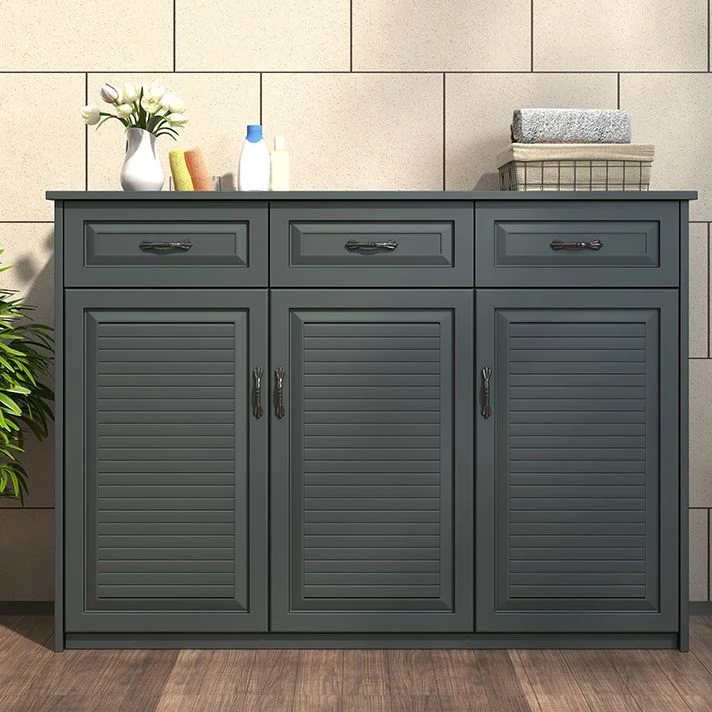 Contemporary Sideboard Table Van metaal Sideboard Doors Kitchen Gemakkelijk Schoon te Maken 31l