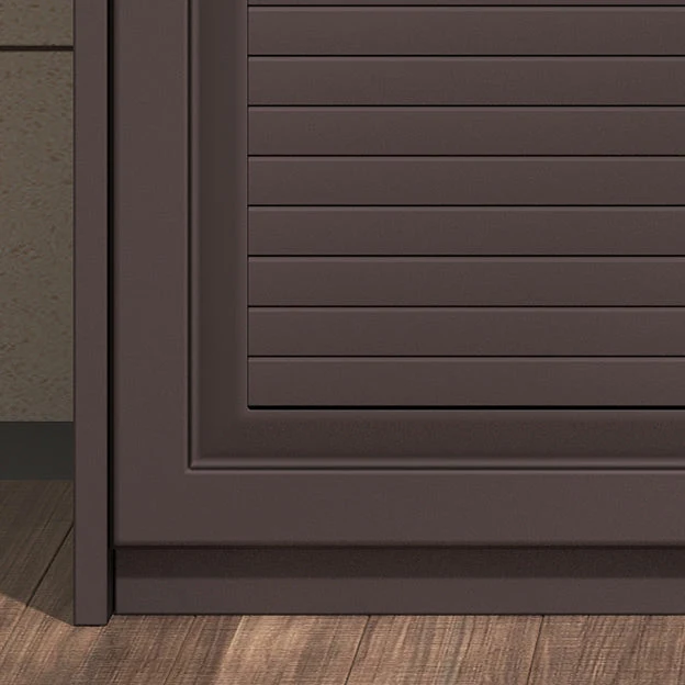 Contemporary Sideboard Table Van metaal Sideboard Doors Kitchen Gemakkelijk Schoon te Maken 31l