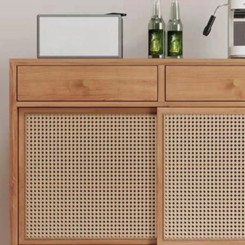 Contemporary Style Stevig Wood Sideboard Cabinet Cabinets and Drawers 35l