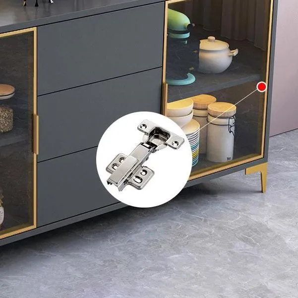 Duurzaam Houten Glam Style Sideboard Engineered Wood Sideboard Drawers and Storage 31l