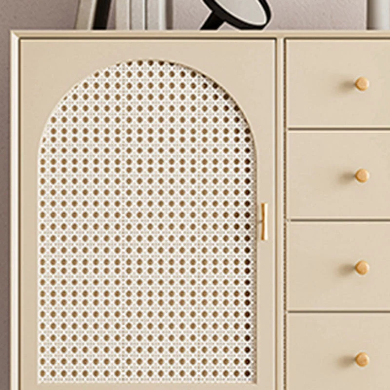 Ecru Contemporary Sideboard Engineered Wood Sideboard Dining Room 39