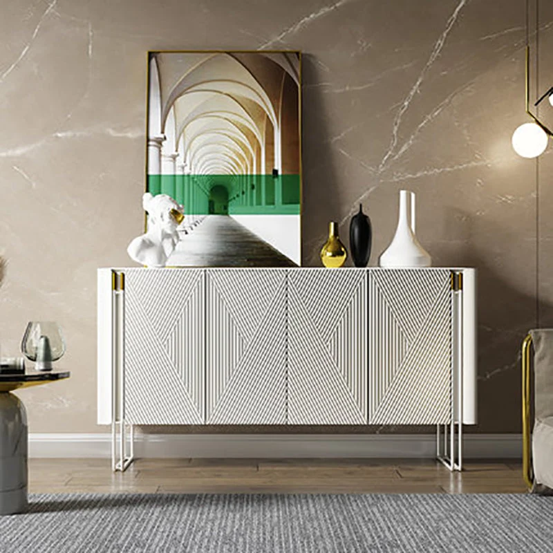 Eigentijds and Contemporary Sideboard Stone Dining Buffet Cabinets 47l